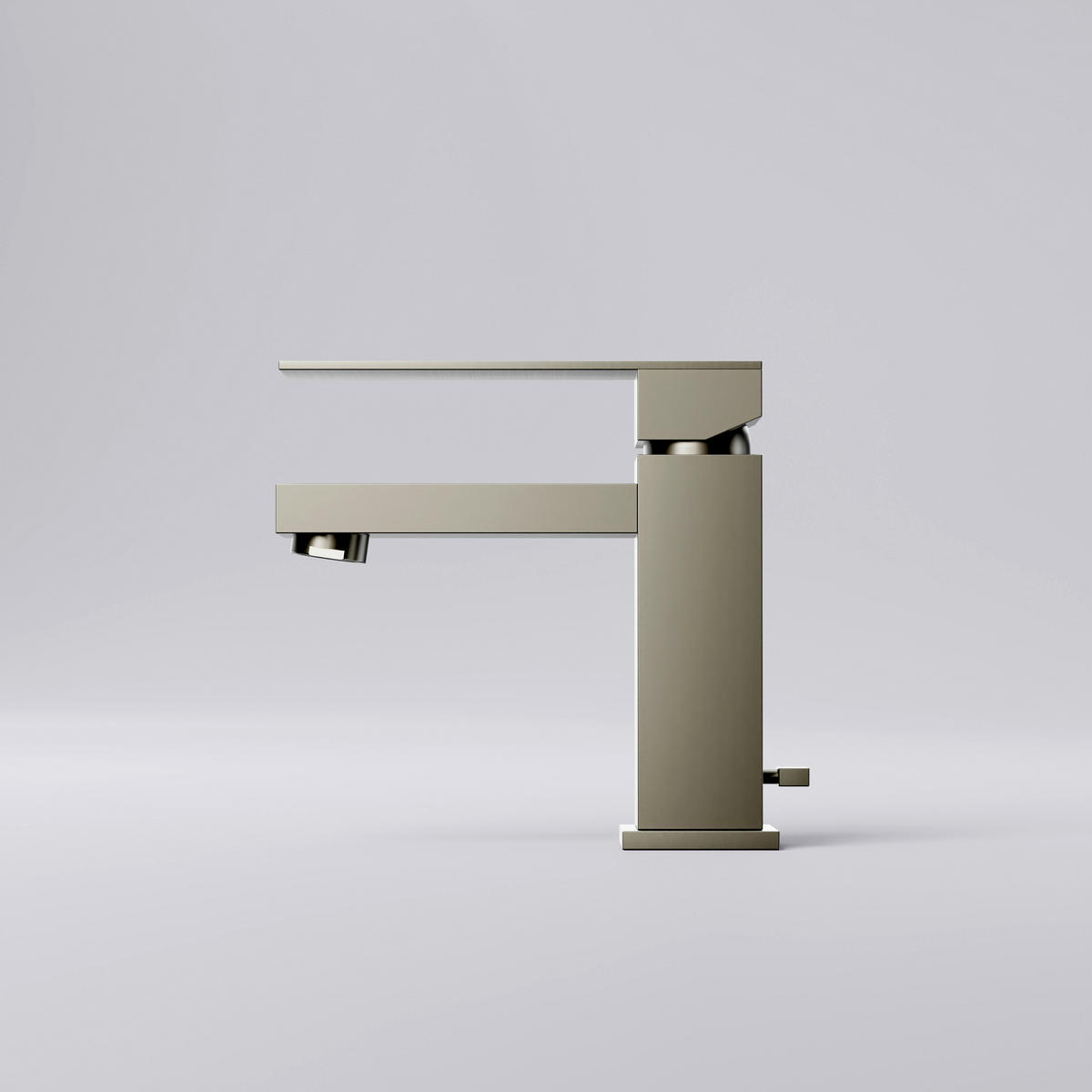 WASCHTISCHARMATUR 5/16,3/15,5 cm  - Nickelfarben, MODERN, Metall (5/16,3/15,5cm)