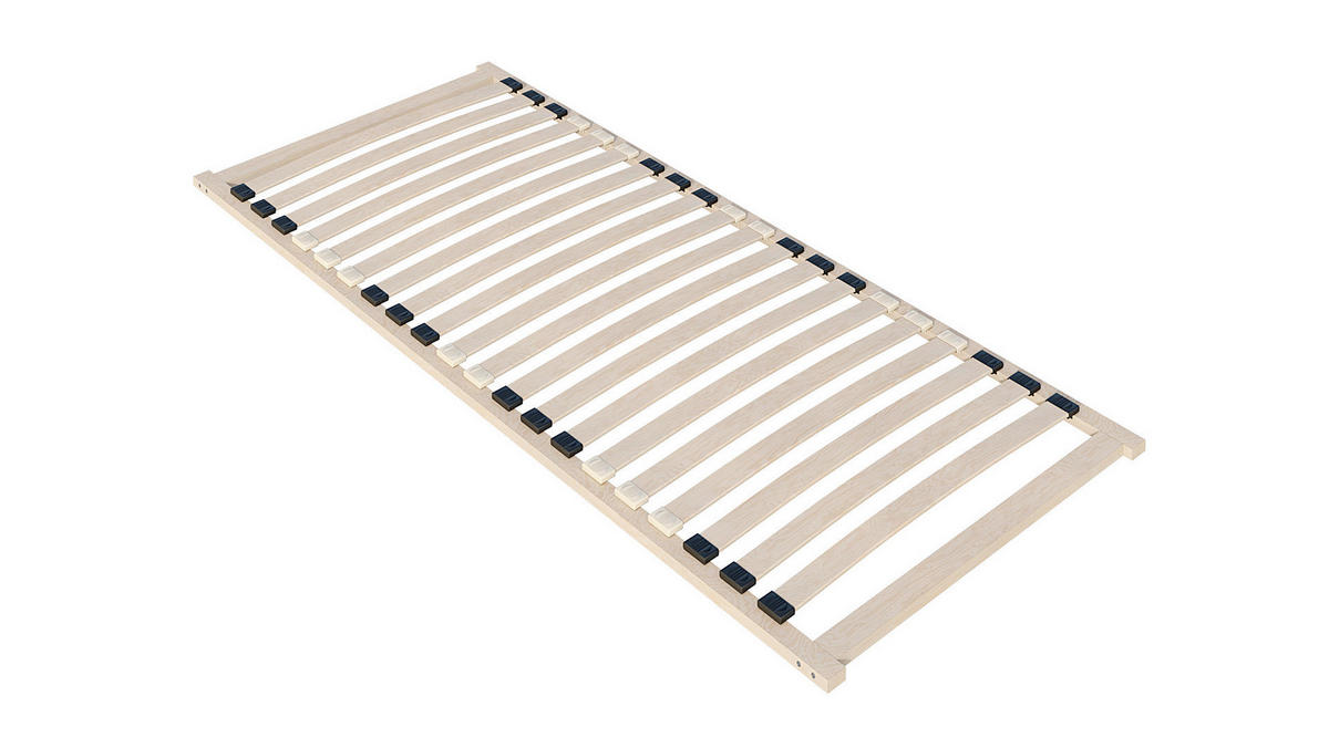 LATTENROST BASIC FRAME SLIM 28 NV, 90/200 cm, Kernbirke  - Birkefarben/Erlefarben, Basics, Naturmaterialien/Holz (90/200cm) - MID.YOU