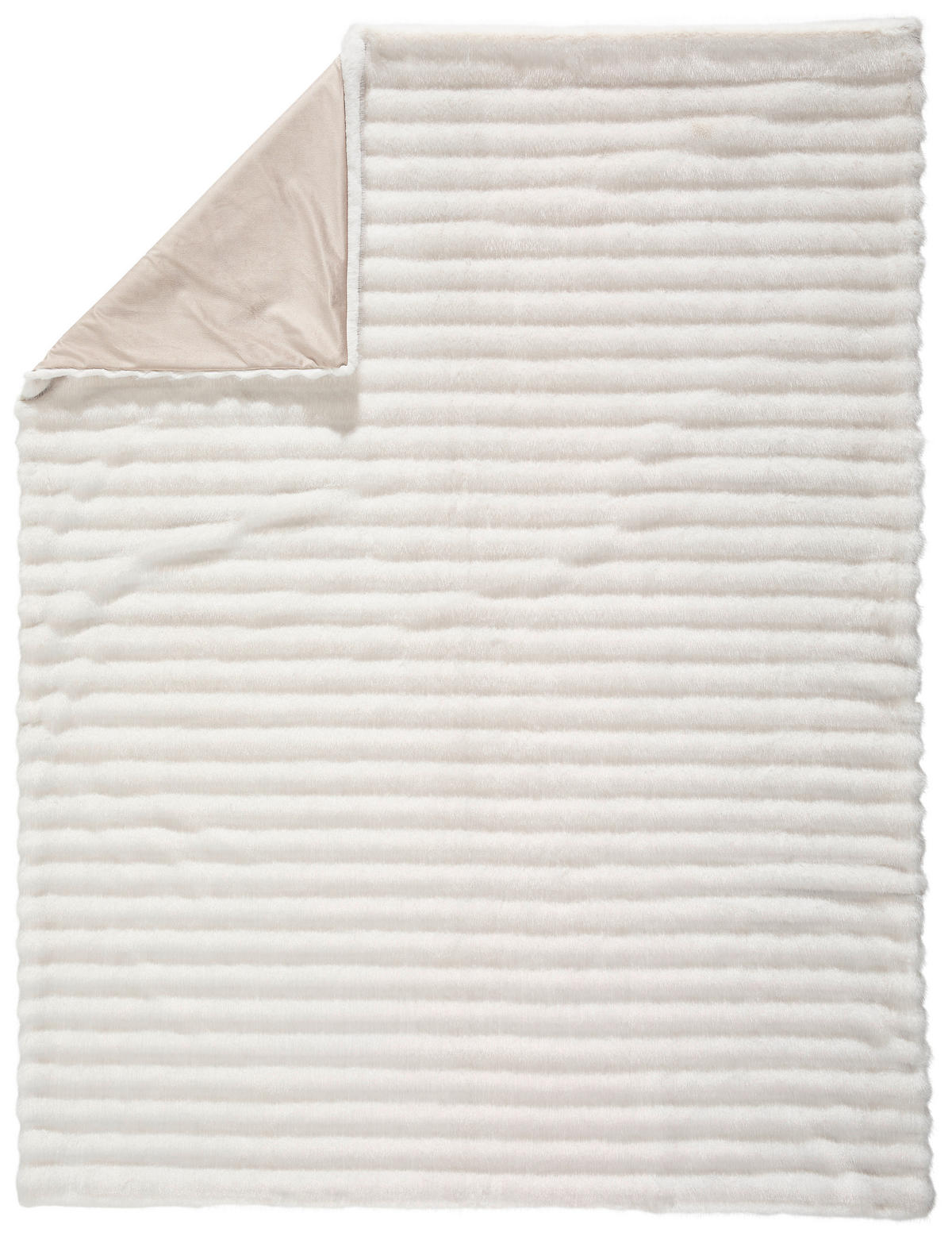PLAID COUTURE 130/170 cm  - Creme/Weiß, Design, Textil (130/170cm) - Musterring