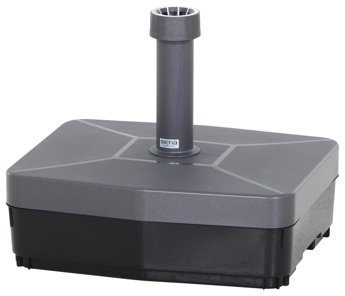 SONNENSCHIRMSTÄNDER - Anthrazit, KONVENTIONELL, Kunststoff (49/16/41cm) - Siena Garden