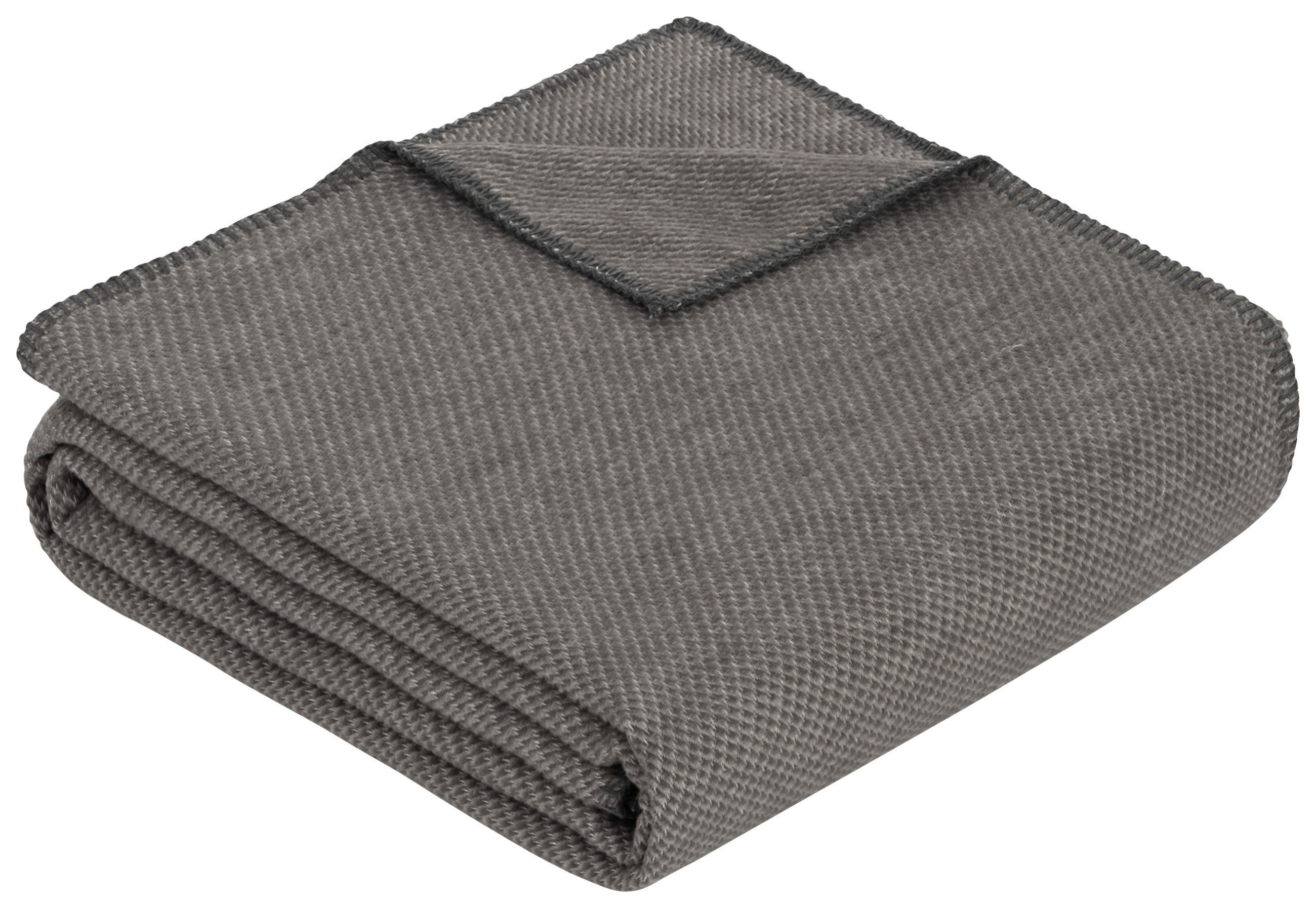 DOMÁCÍ DEKA, bavlna, 140/200 cm - šedá, Konvenční, textil (140/200cm) - Bio:Vio
