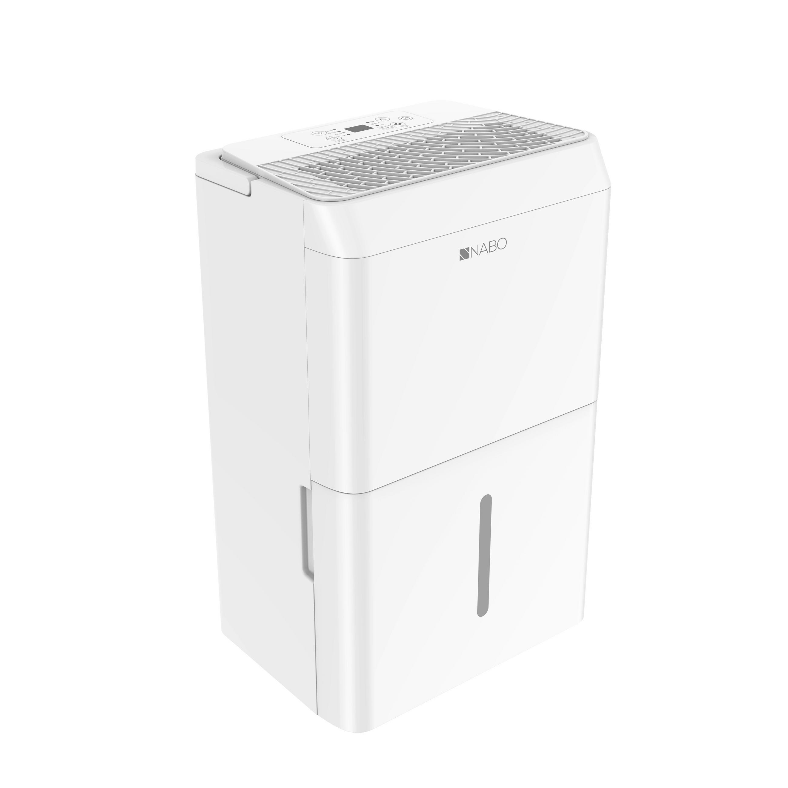 LUFTENTFEUCHTER - Weiß, Basics, Kunststoff/Metall (22,8/31/50cm) - Nabo