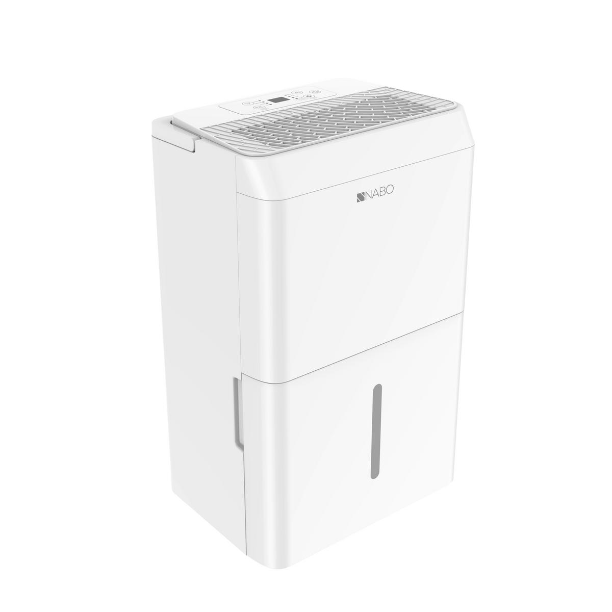 LUFTENTFEUCHTER - Weiß, Basics, Kunststoff/Metall (22,8/31/50cm) - Nabo