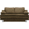 SCHLAFSOFA in Webstoff Hellgrün  - Chromfarben/Hellgrün, Design, Textil/Metall (194/96/86cm) - Novel