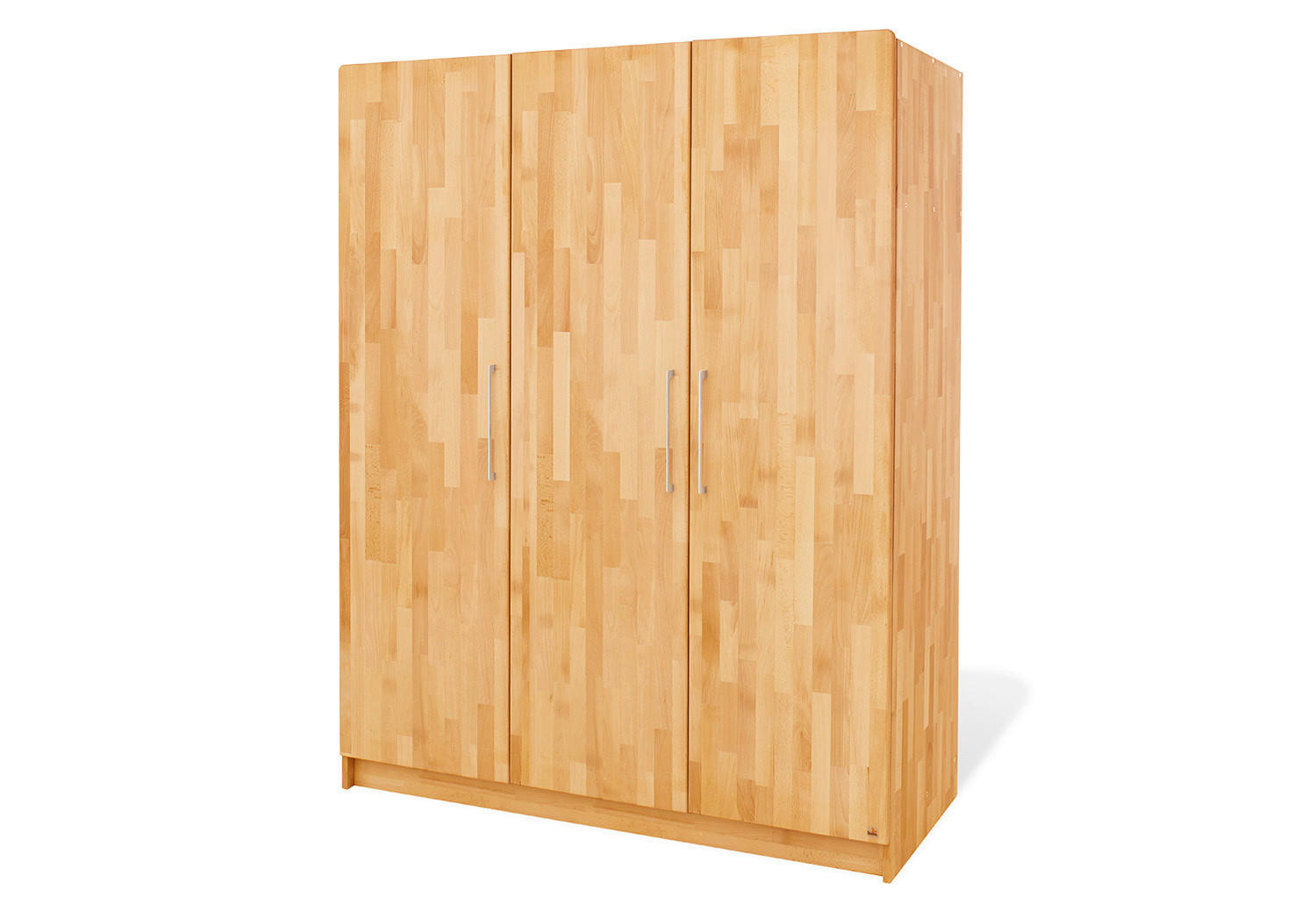BABYKLEIDERSCHRANK Pinolino Natura Buchefarben - Buchefarben, Natur, Holz/Metall (141/182/63cm) - Pinolino