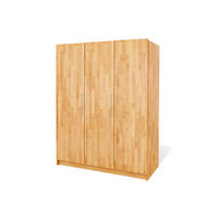 BABYKLEIDERSCHRANK Pinolino Natura Buchefarben  - Buchefarben, Natur, Holz/Metall (141/182/63cm) - Pinolino