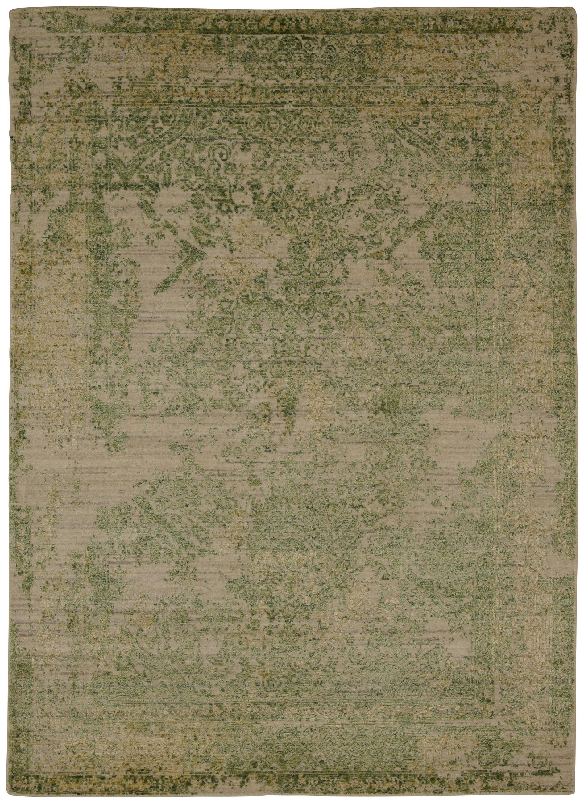ORIENTTEPPICH  Wohnzimmer 250/300 cm Grün rechteckig  - Grün, Design, Textil (250/300cm) - Cazaris