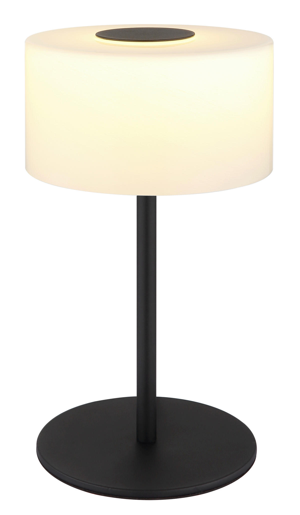 NAMIZNA LED-SVETILKA  TRENTON      20/34,5 cm       - črna/bela, Design, kovina/umetna masa (20/34,5cm) - Globo