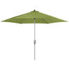 SONNENSCHIRM 320 cm Grün  - Silberfarben/Grün, Design, Textil/Metall (320cm) - Doppler