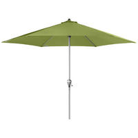 SONNENSCHIRM 320 cm Grün  - Silberfarben/Grün, Design, Textil/Metall (320cm) - Doppler