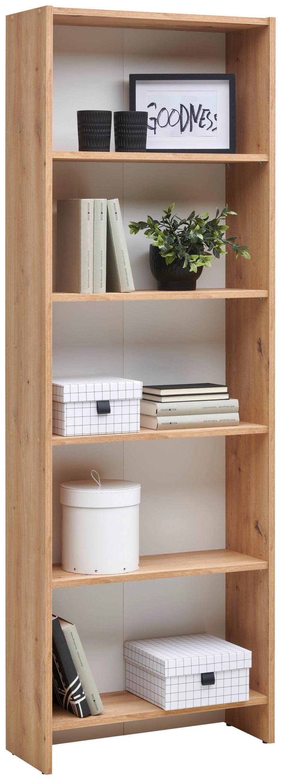 REGAL Eiche Artisan  - Eiche Artisan, Design, Holzwerkstoff (60/175/24cm) - Carryhome