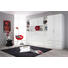 DREHTÜRENSCHRANK in Weiß - Silberfarben/Weiß, Design, Holzwerkstoff/Kunststoff (91/197/54cm) - Carryhome DREHTÜRENSCHRANK in Weiß - Silberfarben/Weiß, Design, Holzwerkstoff/Kunststoff (91/197/54cm) - Carryhome