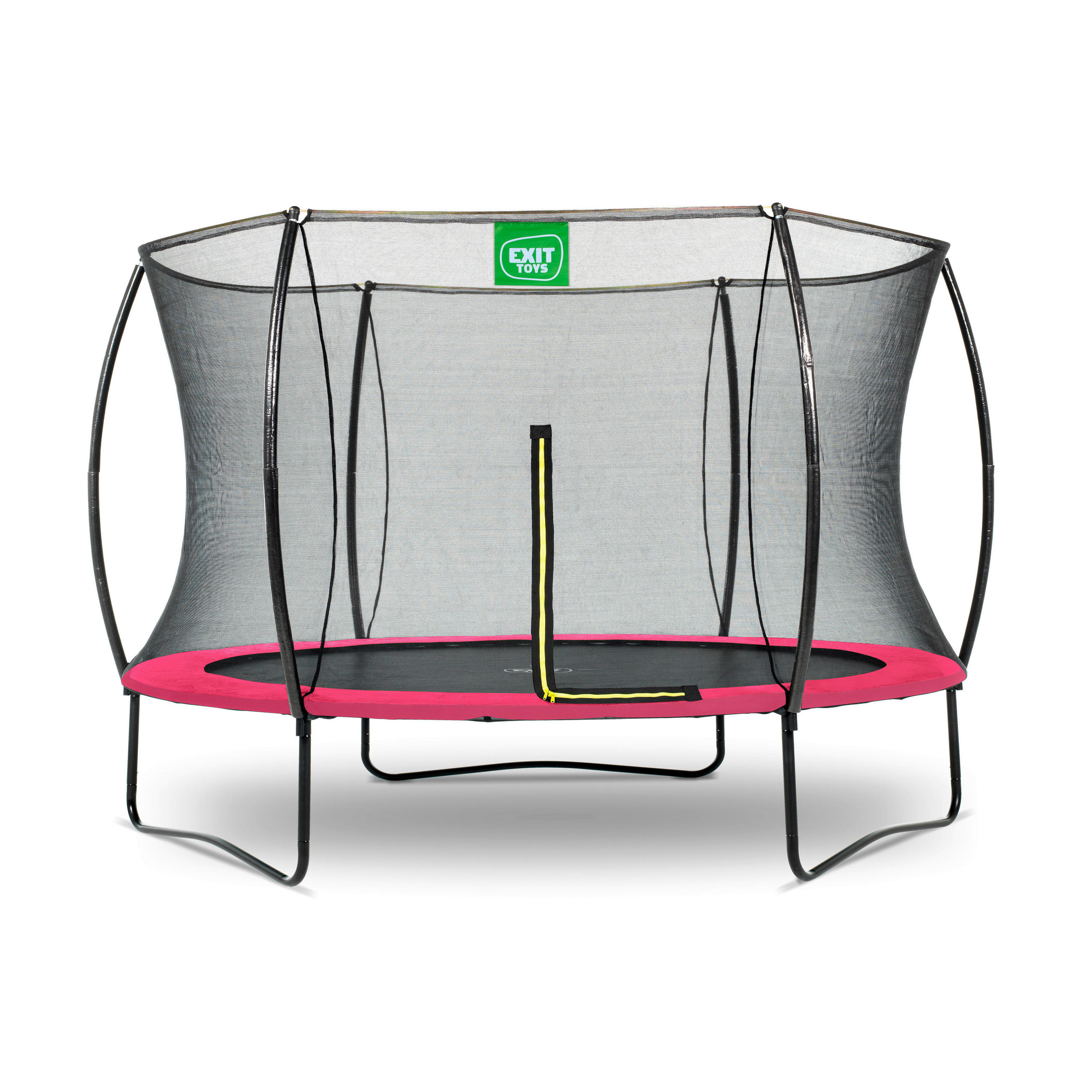 TRAMPOLIN 342/256 cm  - Pink, KONVENTIONELL, Kunststoff/Metall (342/256cm) - EXIT Toys