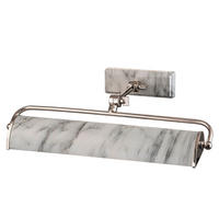 BILDERLEUCHTE - Weiss/Nickelfarben, Konventionell, Metall (12,7/44,5/31,8cm) - Elstead Lighting
