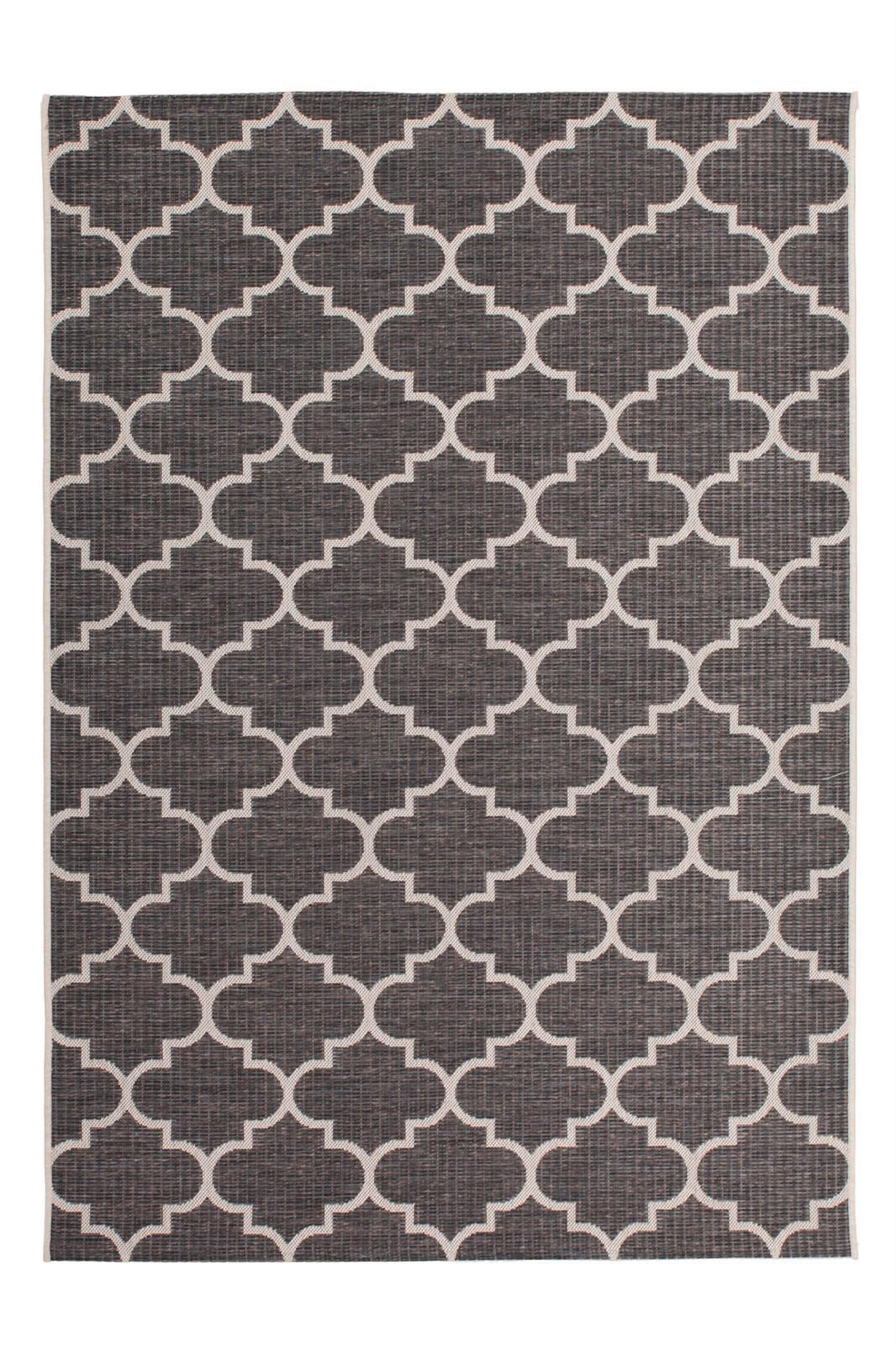 FLACHWEBETEPPICH 160/230 cm Indonesia - Batu Grau Grau  - Grau, KONVENTIONELL, Textil (160/230cm)