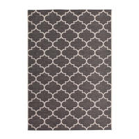 FLACHWEBETEPPICH 160/230 cm Indonesia - Batu Grau Grau  - Grau, KONVENTIONELL, Textil (160/230cm)