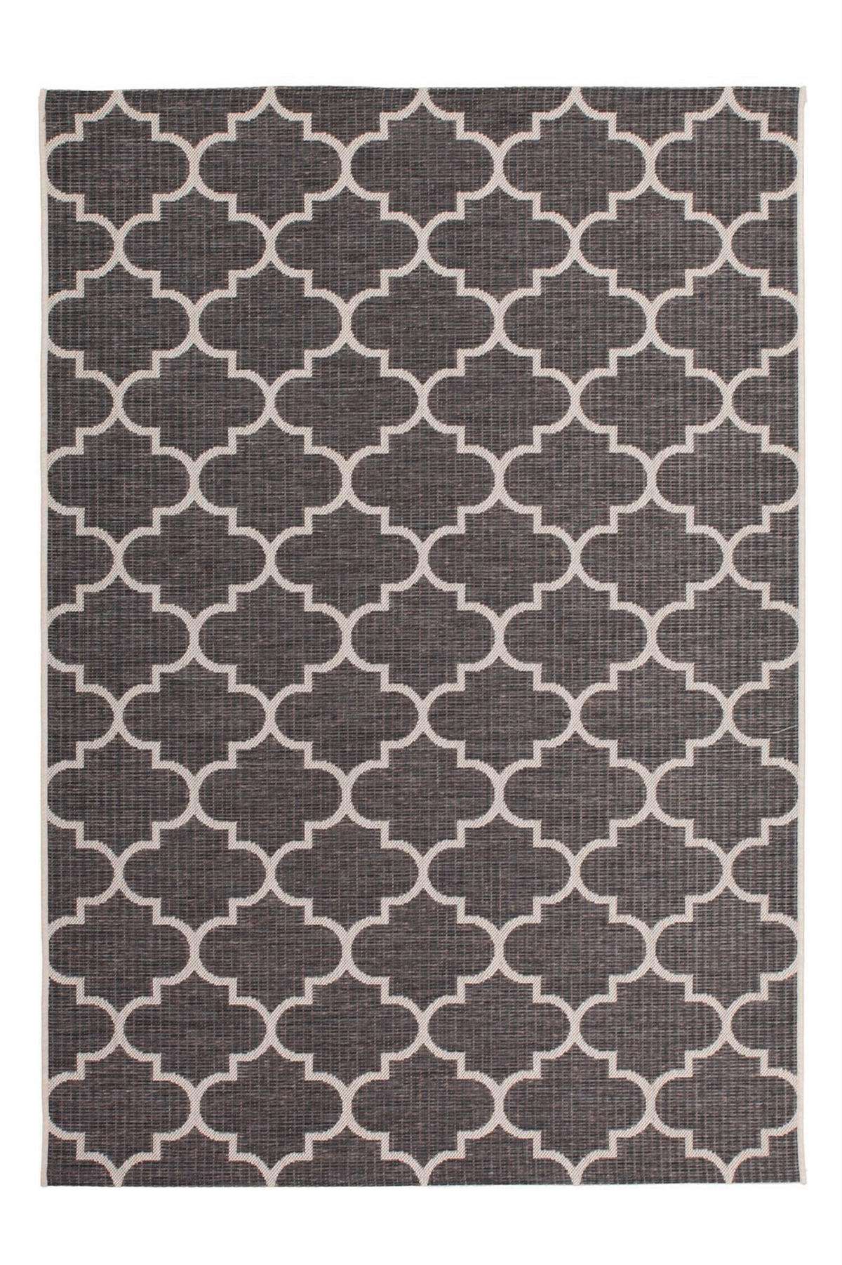 FLACHWEBETEPPICH 160/230 cm Indonesia - Batu Grau Grau  - Grau, KONVENTIONELL, Textil (160/230cm)