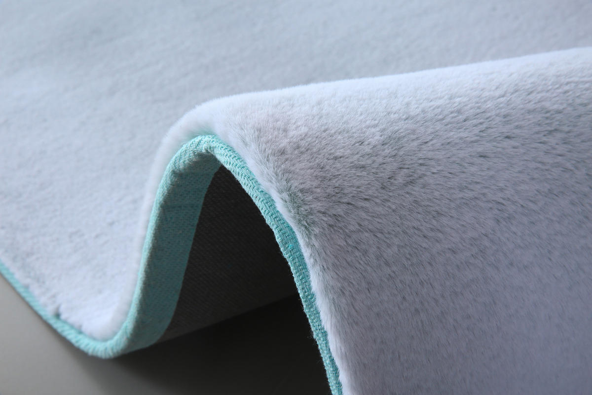 HOSSZÚ SZÁLÚ SZŐNYEG   - zöld, Basics, textil/szőrme (70/140cm)