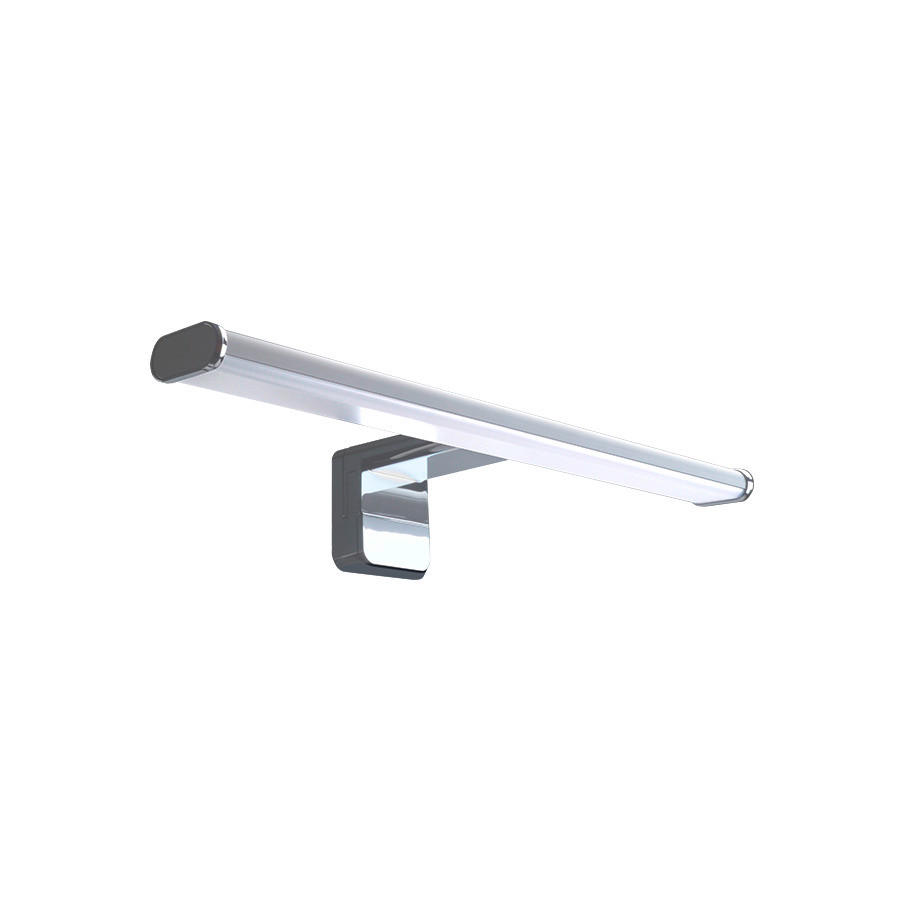 APLICĂ DE PERETE PENTRU BAIE - culoare crom, Basics, metal (40cm)