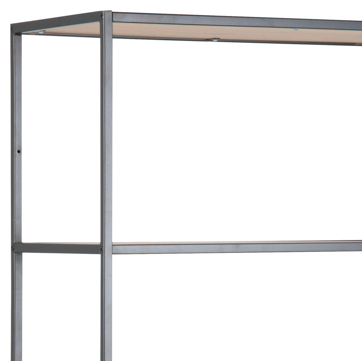 REGAL Eichefarben  - Eichefarben/Schwarz, Trend, Holzwerkstoff/Metall (77/185/35cm) - MID.YOU