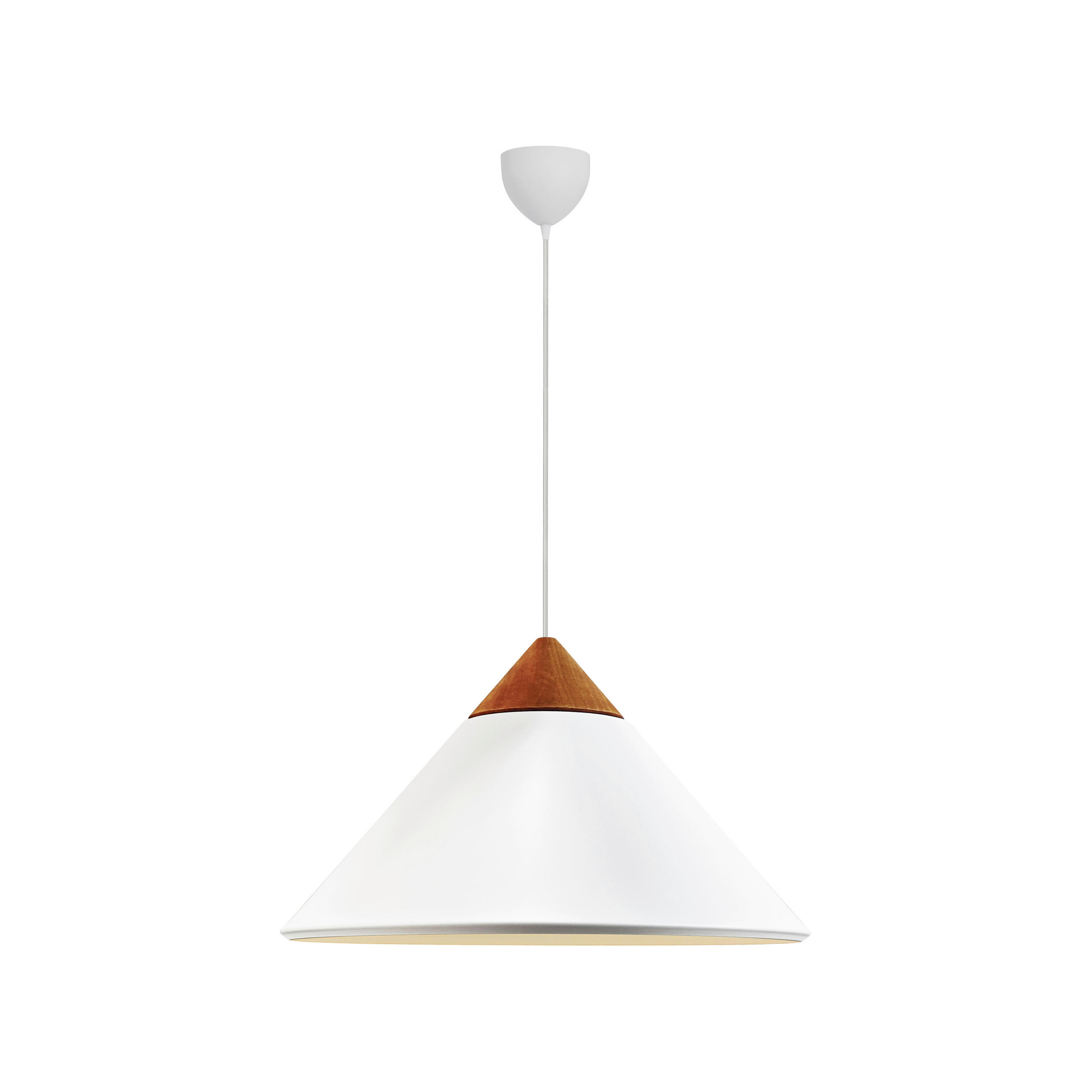 HÄNGELEUCHTE 42/24,6 cm  - Weiß, KONVENTIONELL, Metall (42/24,6cm) - Nordlux