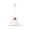 HÄNGELEUCHTE 42/24,6 cm   - Weiß, KONVENTIONELL, Metall (42/24,6cm) - Nordlux