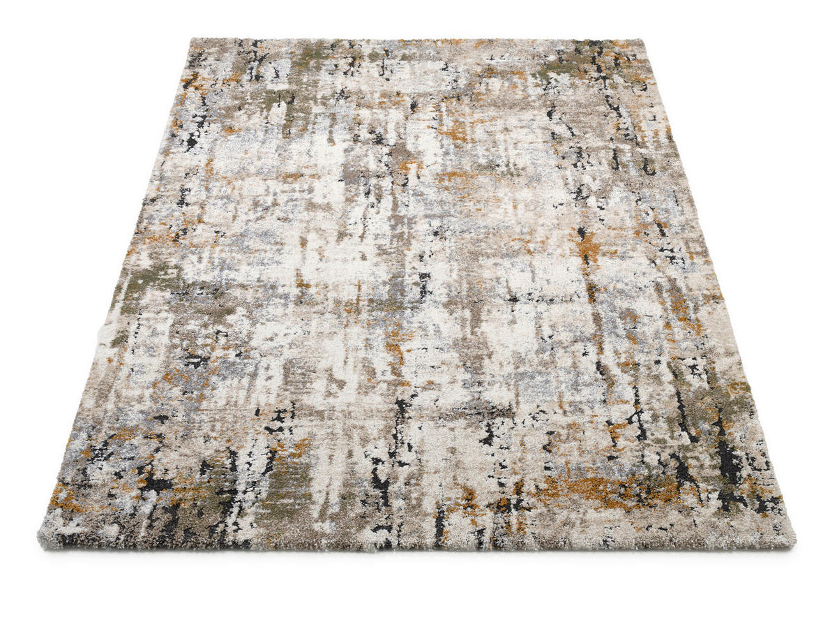 WEBTEPPICH 240/340 cm Moonlit Creme, Grün, Goldfarben  - Goldfarben/Creme, Design, Textil (240/340cm) - Novel