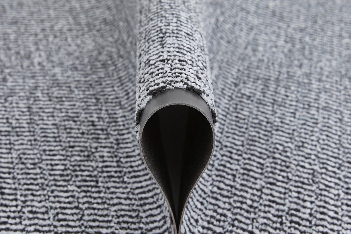 FUßMATTE  80/120 cm  Grau  - Grau, Basics, Kunststoff (80/120cm) - Esposa