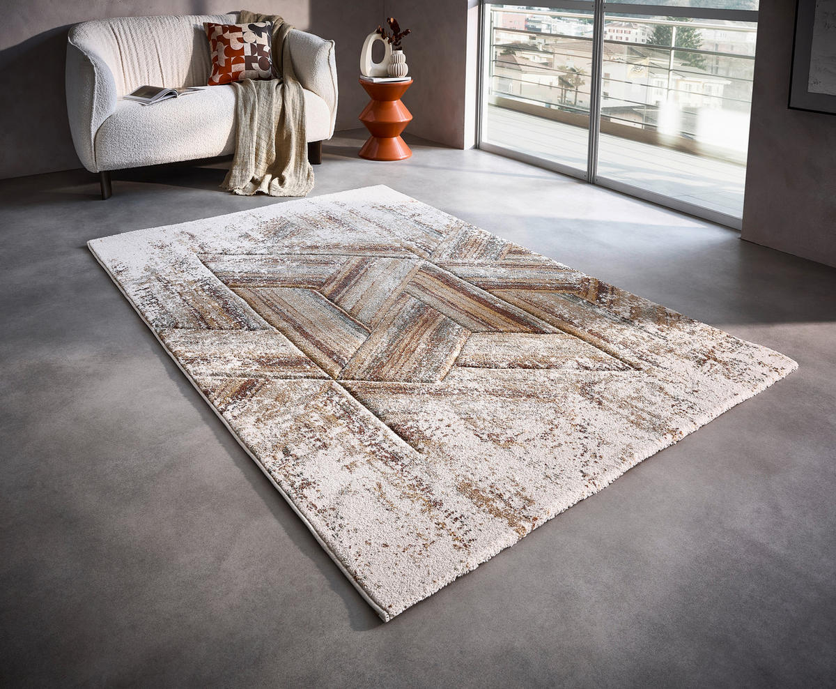 WEBTEPPICH 160/230 cm Creme  - Creme, Trend, Textil (160/230cm) - Novel