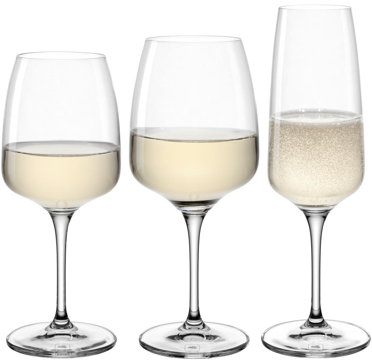 GLÄSERSET Cesti 12-teilig  - Klar, Design, Glas - Leonardo