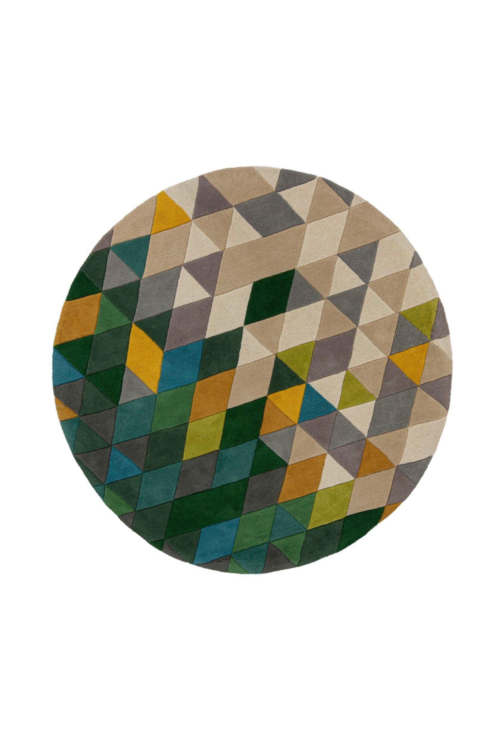 E-shop Flair Rugs VLNENÝ KOBEREC, 160 cm zelená, viacfarebná