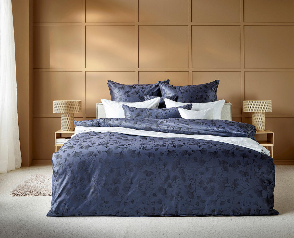 BETTWÄSCHE Damast 135/200 cm  - Silberfarben, Design, Textil (135/200cm) - Curt Bauer