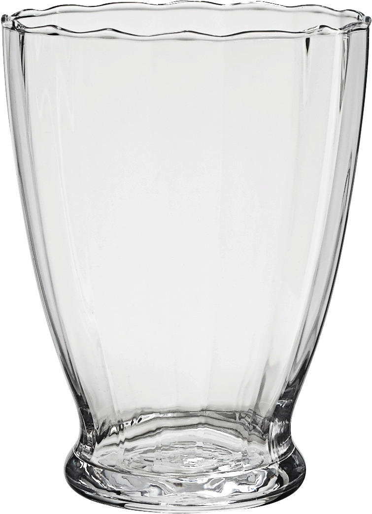 VAZĂ 19 cm  - străveziu, Basics, sticlă (12/19cm) - Ambia Home