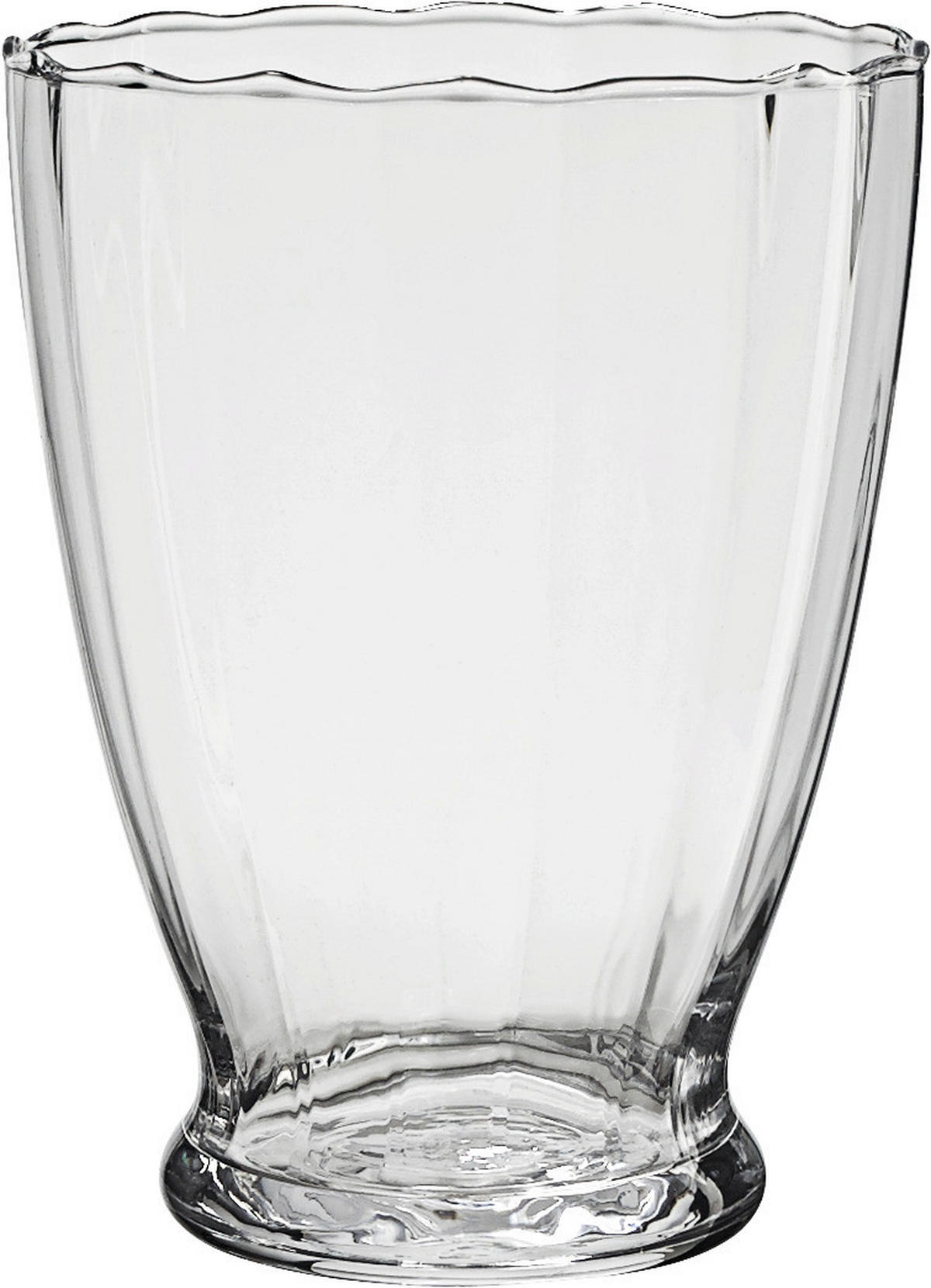 VAZĂ 19 cm  - străveziu, Basics, sticlă (12/19cm) - Ambia Home