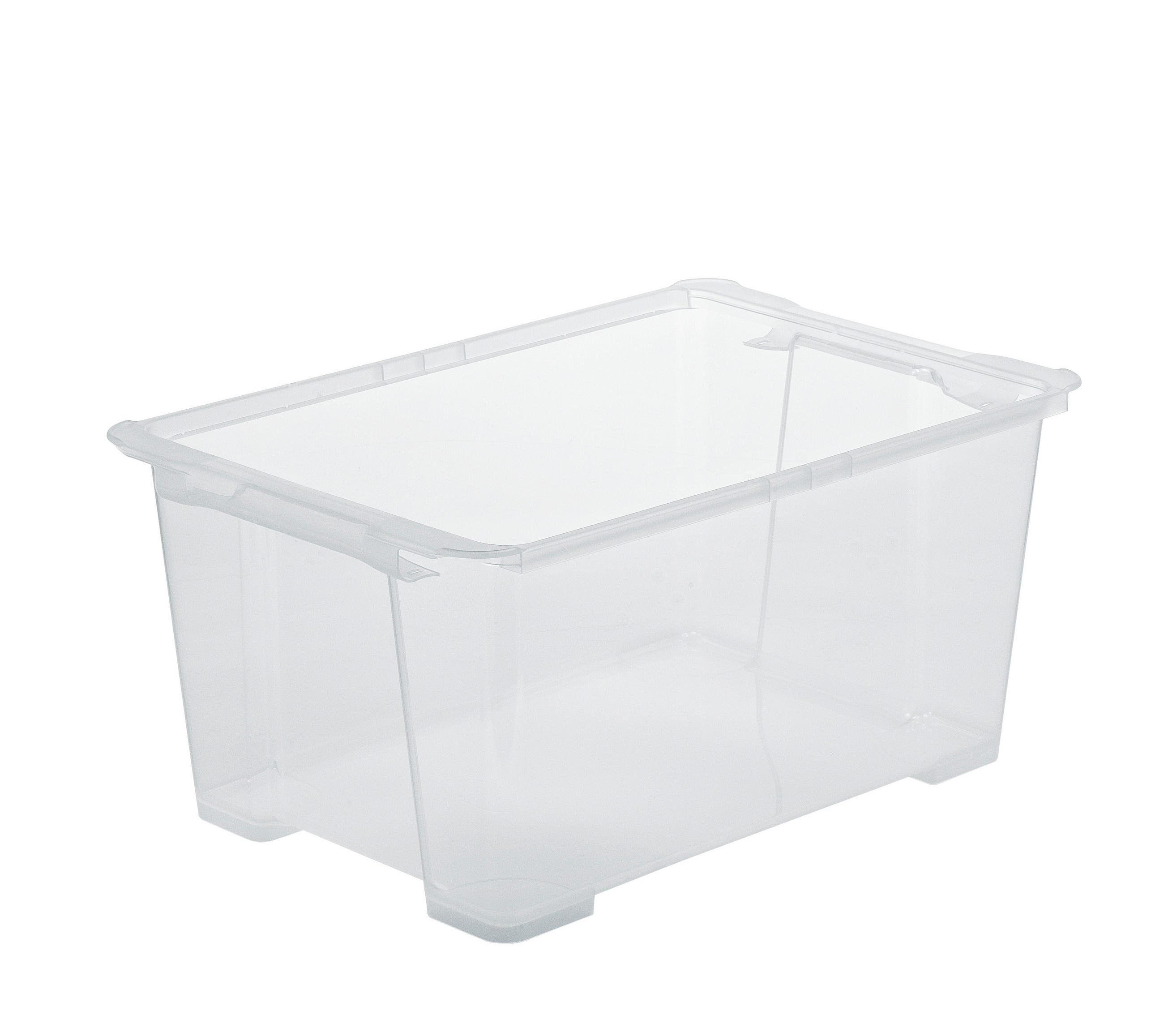BOX 58,3/39,2/27,7 cm  - Transparent, Basics, Kunststoff (58,3/39,2/27,7cm) - Rotho