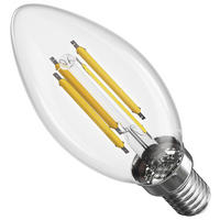 FILAMENTOVÁ LED ŽÁROVKA E14 - Basics, plast (3.5/3.5/9.7cm)