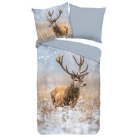 WENDEBETTWÄSCHE Jolly Biber 135/200 cm  - Multicolor, Design, Textil (135/200cm)
