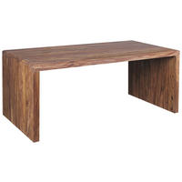 SCHREIBTISCH 180/90/76 cm  in Sheeshamfarben  - Sheeshamfarben, Design, Holz (180/90/76cm) - MID.YOU