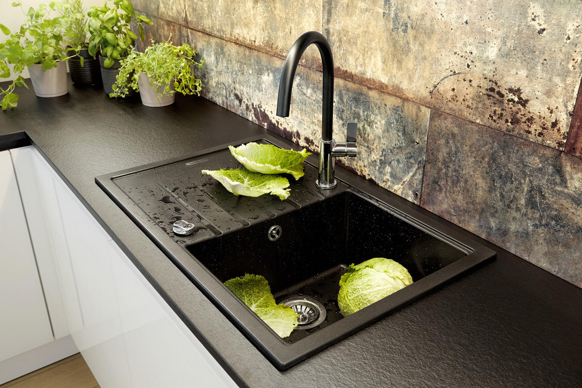 EINBAUKÜCHE   - Weiß, Design, Glas/Holzwerkstoff - Dieter Knoll