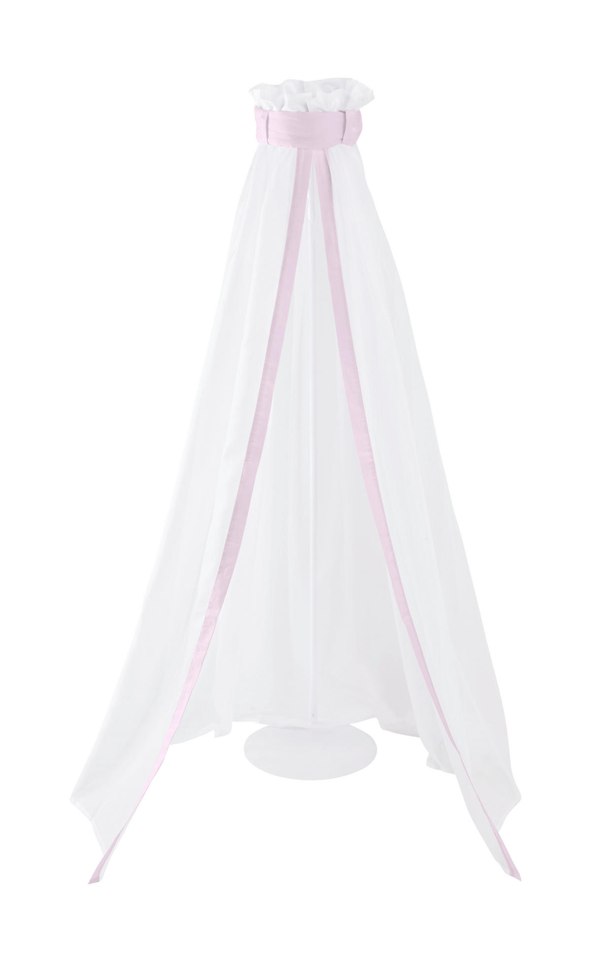 SÄNGHIMMEL   - vit/rosa, Basics, textil (160/260cm) - My Baby Lou