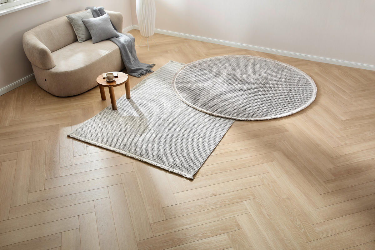 WEBTEPPICH 200/290 cm Weiß  - Weiß, Basics, Textil (200/290cm) - Novel