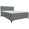 BOXBETT 180/200 cm  in Grau  - Schwarz/Grau, Design, Holz/Holzwerkstoff (180/200cm) - Xora