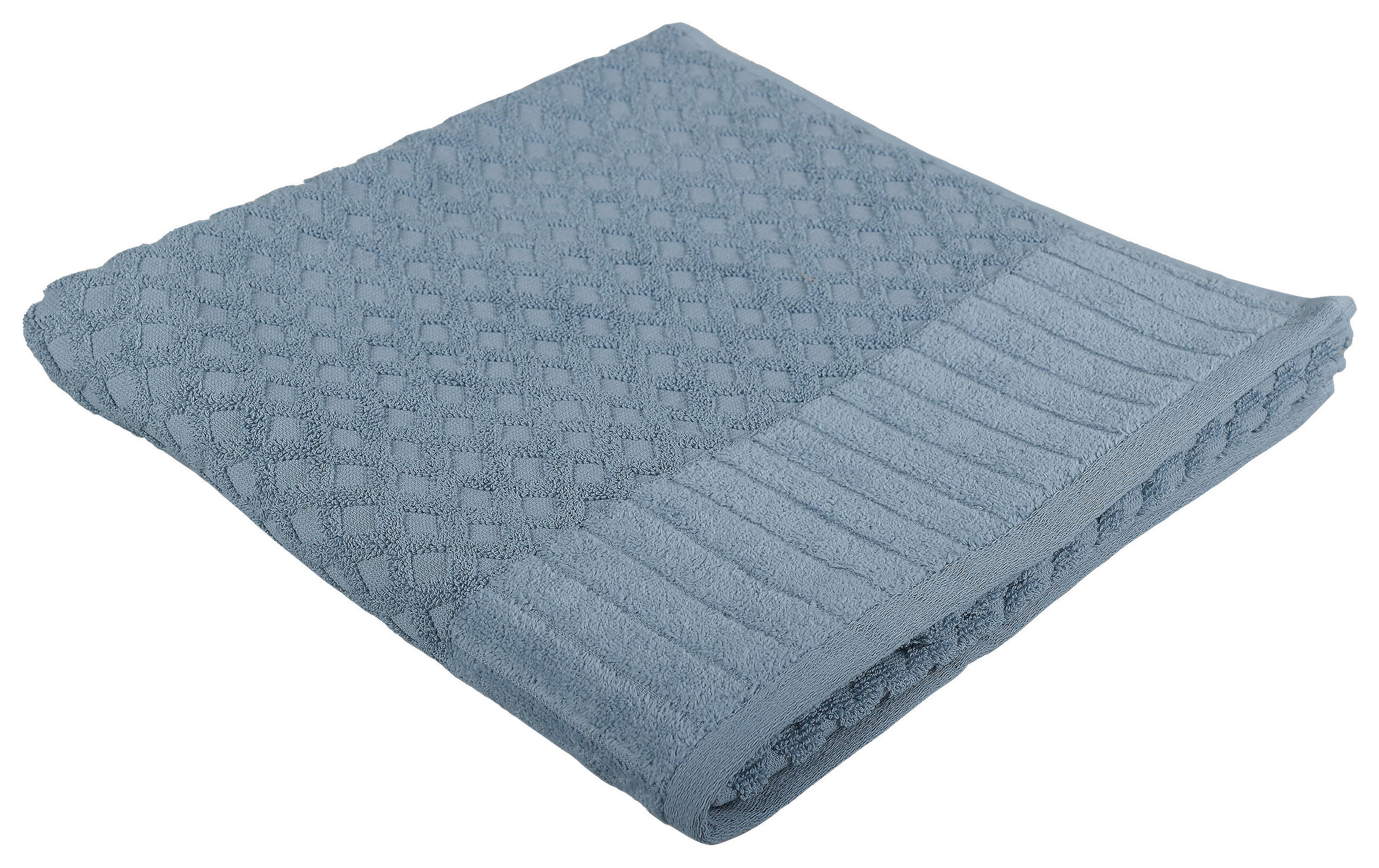 DUSCHTUCH 70/140 cm  - Blau, Basics, Textil (70/140cm) - Dieter Knoll