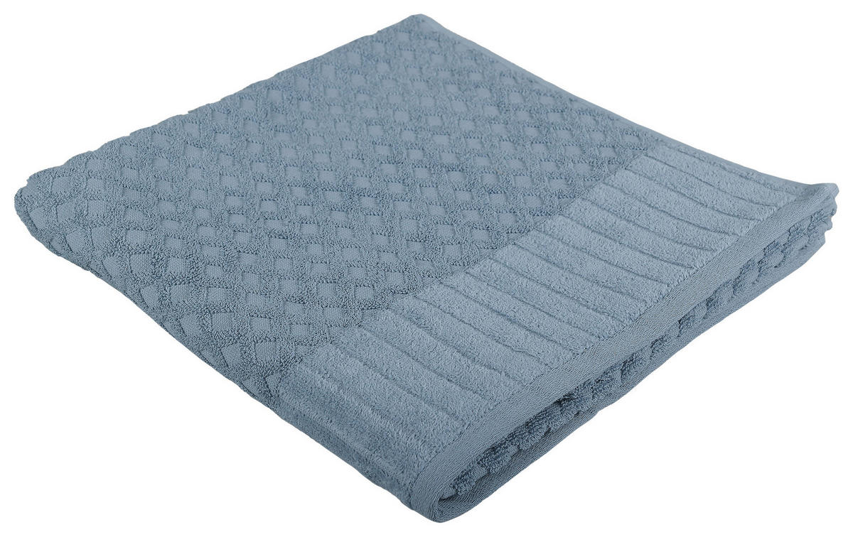 DUSCHTUCH 70/140 cm  - Blau, Basics, Textil (70/140cm) - Dieter Knoll