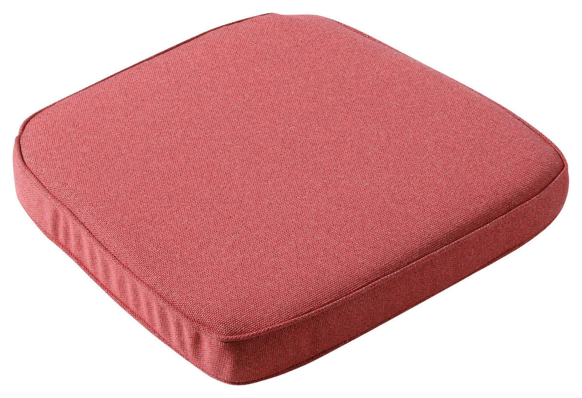SITZKISSEN  - Rot, Basics, Textil (48/5/46cm)