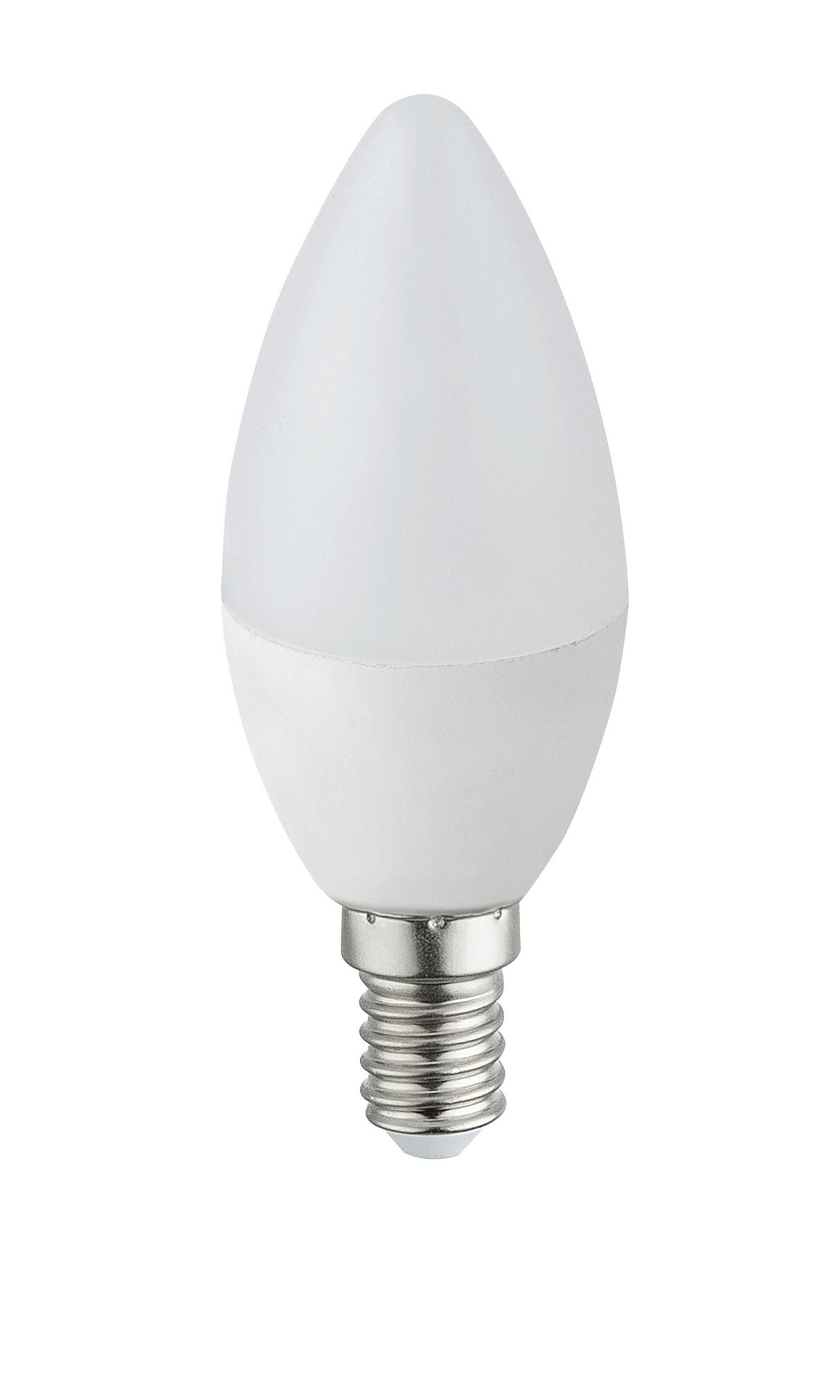 LED IZZÓ   4,9 W E14  - opál, Basics, műanyag (3,7/10cm)