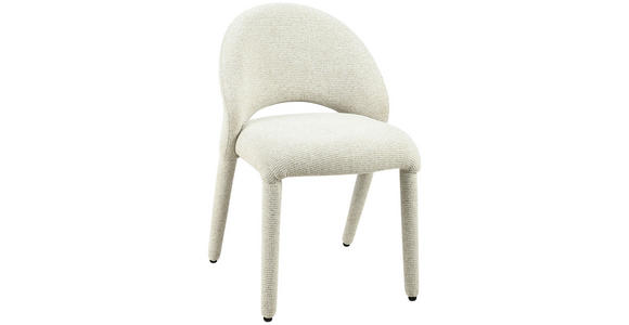 STUHL  Stoffauswahl Leinenoptik  - Beige, Design, Textil (54/81/59cm) - Ambia Home