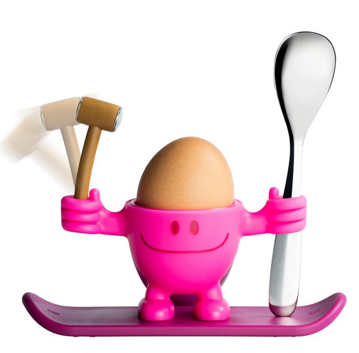 EIERBECHER Metall, Kunststoff  - Pink, Basics, Kunststoff/Metall (11cm) - WMF