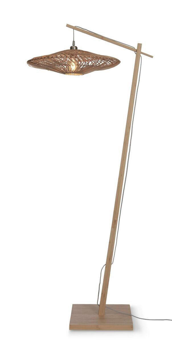 STOJACÍ LAMPA, 73/55/176 cm - přírodní barvy, Trend, přírodní materiály (73/55/176cm) - Good & Mojo