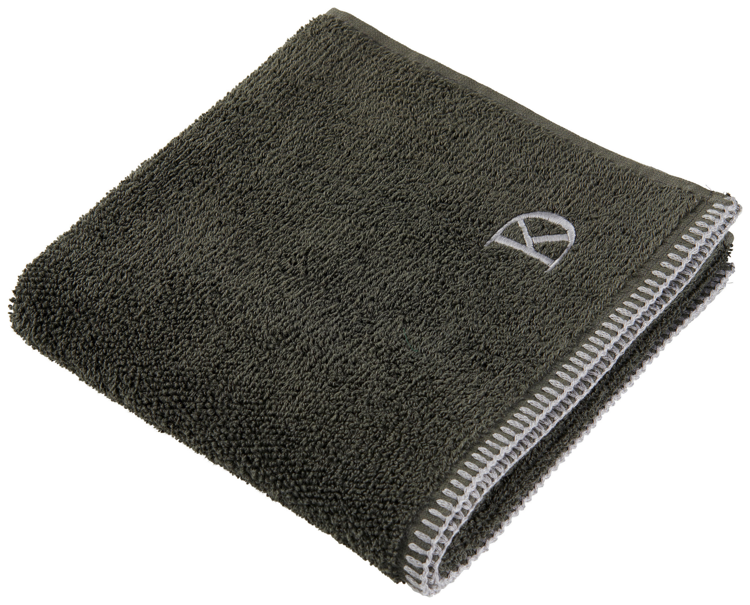 HANDTUCH BOLANO Anthrazit  - Anthrazit, Konventionell, Textil (50/100cm) - Dieter Knoll